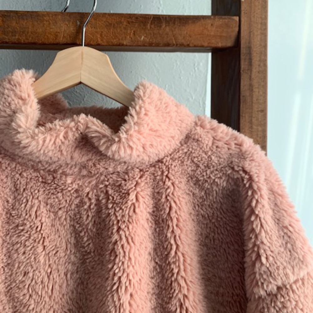 Soft pink sweater from GAP
